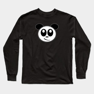 Cool Panda Bear Long Sleeve T-Shirt